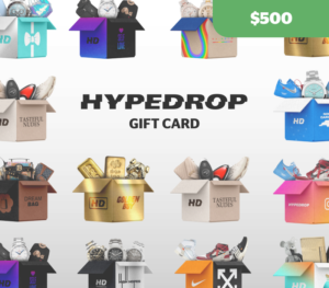 500$ HypeDrop Gift Card 500 USD Prepaid Code