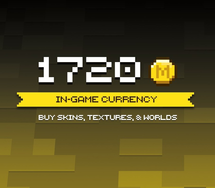 Minecraft Minecoin Pack: 1720 Coins CD Key