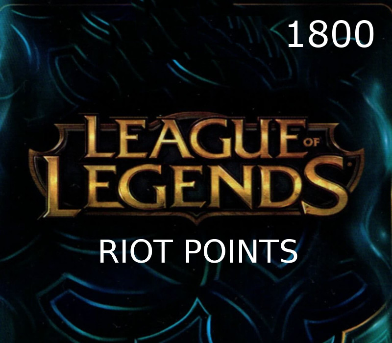 League of Legends 1800 RP Prepaid Card EU