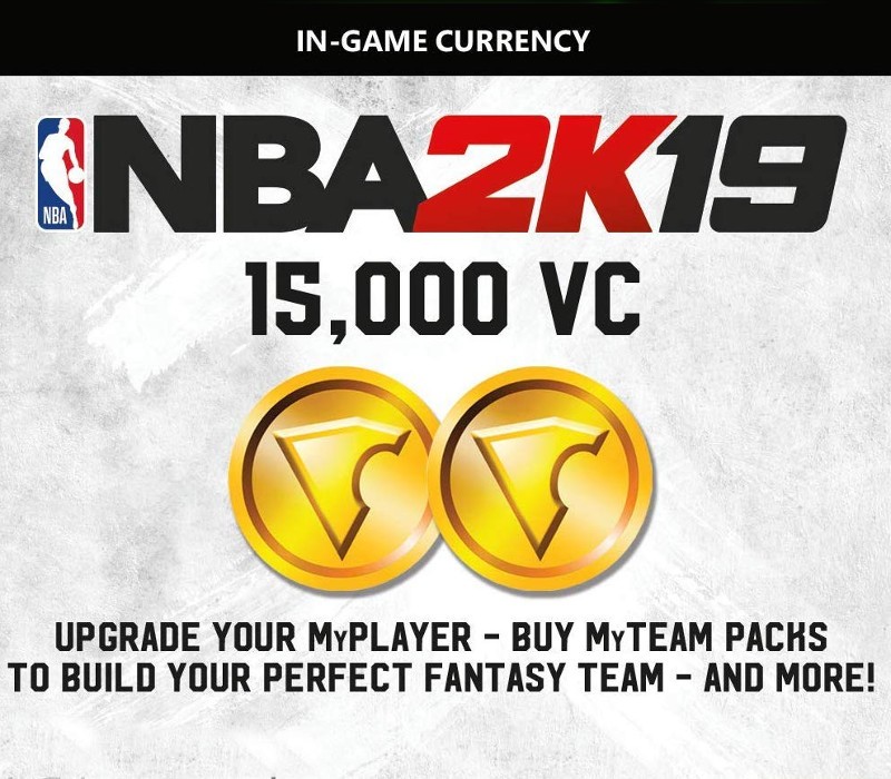NBA 2K19 – 15,000 VC Pack DLC XBOX One CD Key
